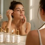 sejas kopšana ar LUANNY Beauty produktiem ikdienas ādas kopšanas rutīnā.