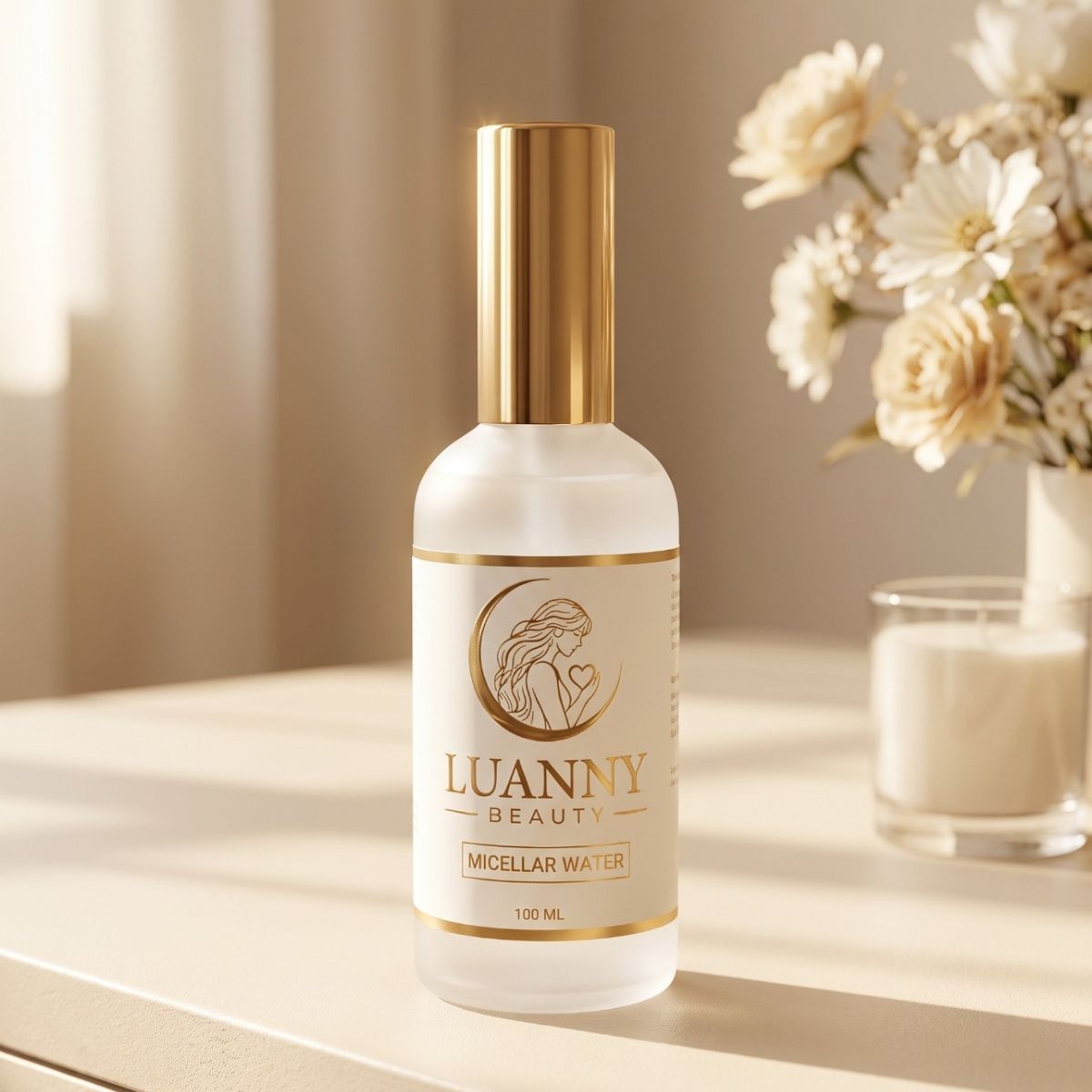 Micelārāis ūdens jaunai ādai LUANNY BEAUTY 100 ML